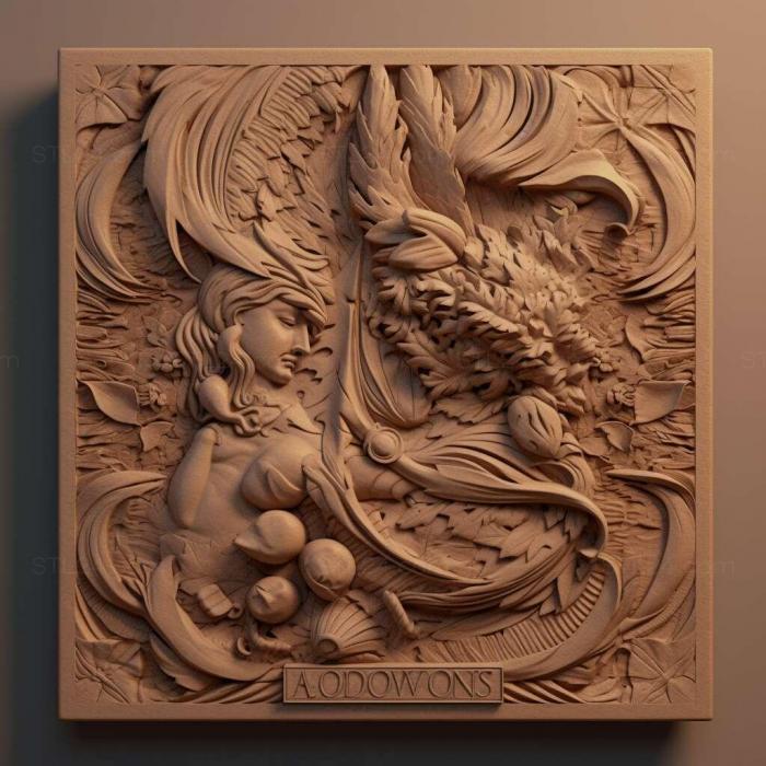 Patterns and decorations (st lowoods 3, PATTERN_663) 3D models for cnc